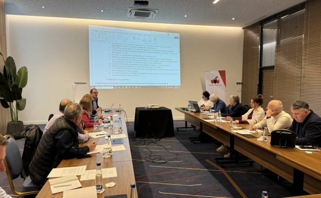 SBASHK-u përgatit Planin strategjik 2026-2031